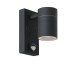 ARN-LED Outdoor Wall Spot Ø 6.3 cm LED GU10 1x5W 2700K IP44 Black 14866/05/30 