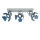 PICTO Spot plafond Chambres d'enfant 3xGU10 Bleu 17997/03/35 