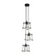 Edgar suspension Ø 28 cm 3xE27 black 46405/03/30 