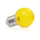 LED 1W BULB E27 JAUNE BOITE LED7627 