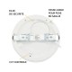 ALDÉBARAN DOWNLIGHT DIAM 170MM 12W CCT DIAM ENCAST AJUS PC LED77554 