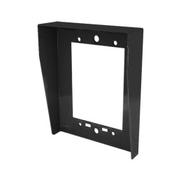 Visière NEXA inox pour platine 1 module, finition Noire (BLACK) GNX711/BLACK 