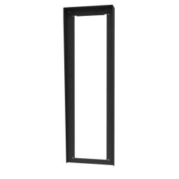 Visière NEXA inox pour platine 3 modules (1 colonne) BLACK GNX731/BLACK 