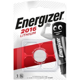 Energizer Coin Cell Lithium CR2016 EGCR2016 