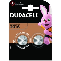 Duracell Coin Cell Lithium CR2016 B2 DGCR2016B2 