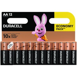 Duracell Basic Alkaline Mignon Battery AA B12 DBAAB12 