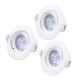 CARAT SPOT DIAM 90MM 5W 4000K PACK DE 3 LED763618 