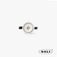 TEIDE downlight encastrable orientable blanc 10W 40° 3000K CRI97 dali 10W IP20 250mA CC 730lm Faro