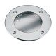 WALKER 2-Enc. Sol Ext. IP67 IK10, rond, inox, E27 R63 40W max, lpe non incl