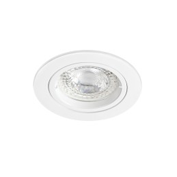 SPEED 50 R 12 - Encastré GU5,3, rond, fixe, blanc, Lpe non incl.