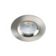 DL-084 - Encastré IP20/44, recouvrable, nickel, LED intég. 8W 47° 4000K 680lm