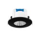 AQUAPRO - Encastré IP20/65 Vol.2, fixe, noir, LED intég. 8W 3000K 760lm