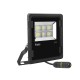 TWISTER 3 - Proj. Ext. IP65 IK08, noir, 90° LED intégré 70W 2400K 7700lm