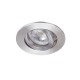 TIPO R - Encastré GU10, rond, orientable, alu, a/lpe LED 7W 3000K 650lm incl.