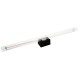 ELASTO LED 2 - Applique Mur minimaliste avec tube S14d LED fourni, en métal noir