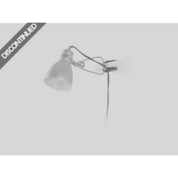 TER LAMPE DE BUREAU PINCE GRIS 1 X E14 15W 51151 