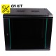 COFFRET EN KIT 22U P600 NOIR 2 COLIS UNI27333 