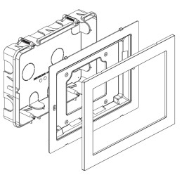 Boite Encastr Moniteur Note 2 1723/60 